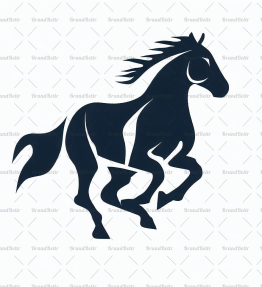 Galoppierendes Pferd
